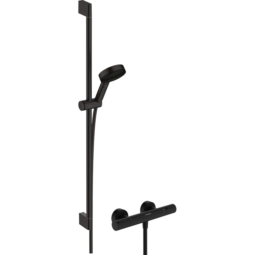 Hansgrohe Pulsify Select S Satin Siyah Termostatik Banyo Bataryalı 90 Cm Duş Barı - 24271670 Hemen Al