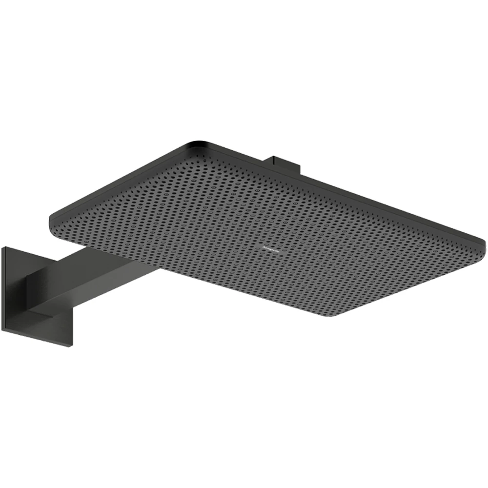 Hansgrohe Raindance Alive Q 210/340 2jet EcoSmart Mat Siyah-Krom Tepe Duşu - 24551340 Hemen Al