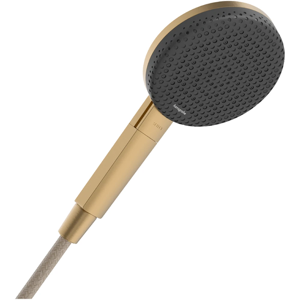 Hansgrohe Raindance Alive Select S 125 3jet EcoSmart+ Mat Bronz El Duşu - 24512140 Hemen Al