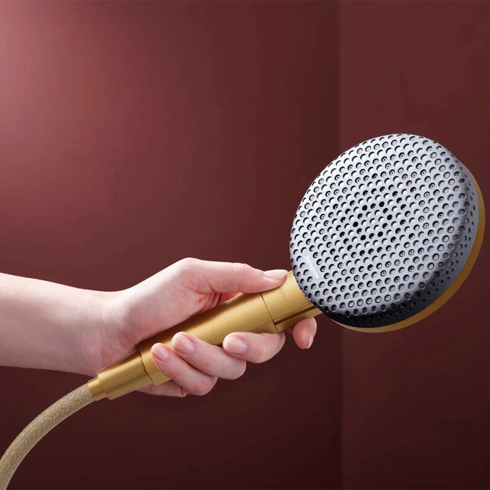 Hansgrohe Raindance Alive Select S 125 3jet EcoSmart+ Mat Bronz El Duşu - 24512140 Hemen Al