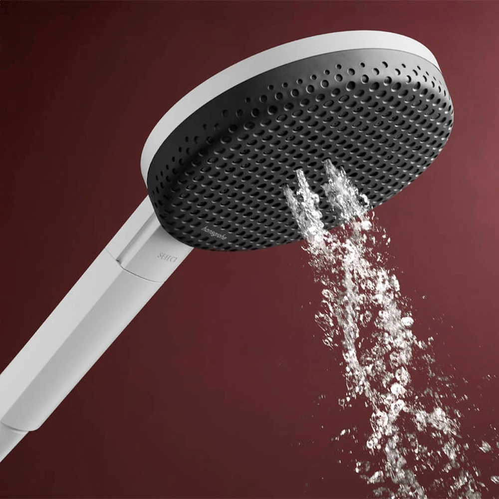 Hansgrohe Raindance Alive Select S 125 3jet EcoSmart+ Satin Beyaz El Duşu - 24512700 Hemen Al
