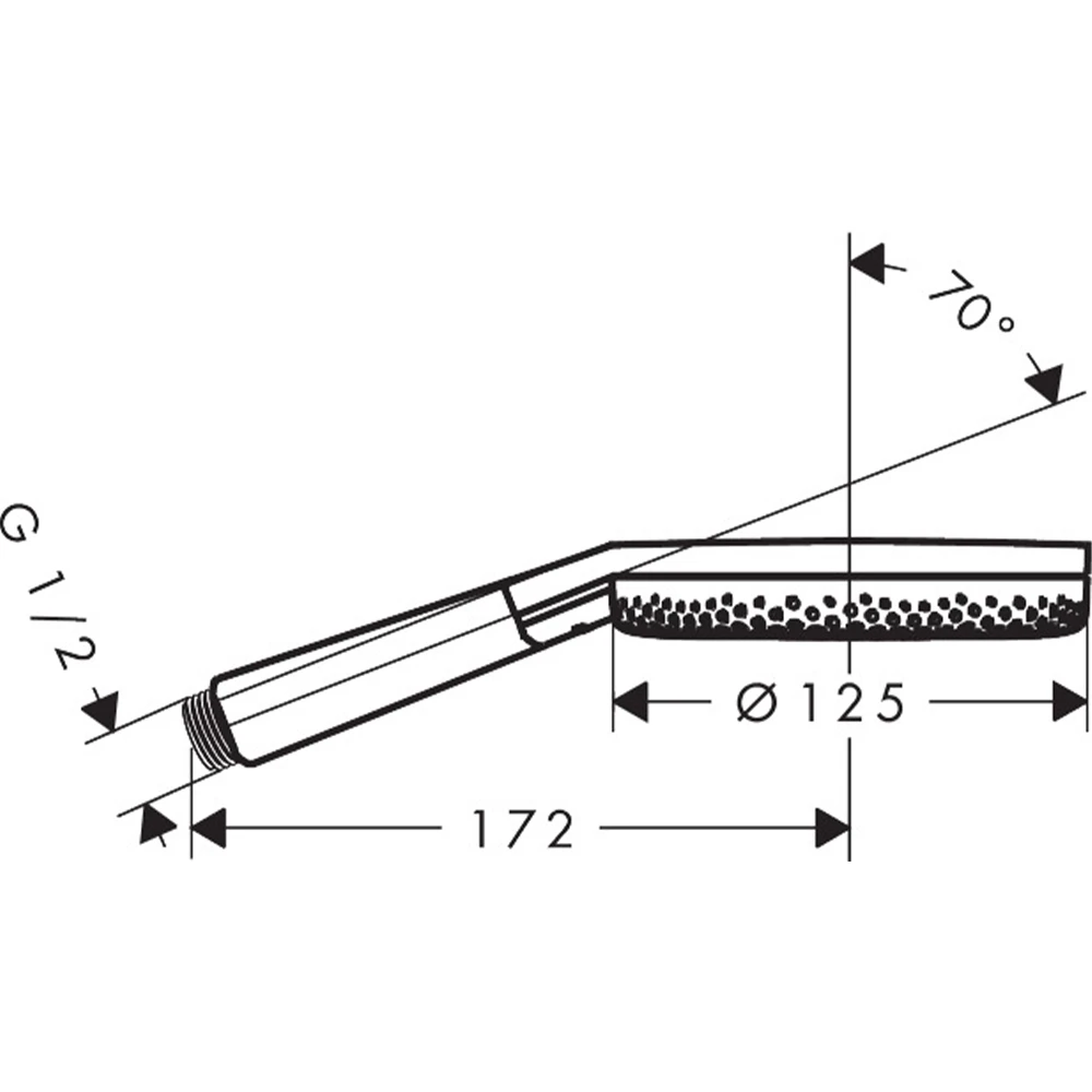 Hansgrohe Raindance Alive Select S Satin Beyaz El Duşu - 24511700 Hemen Al