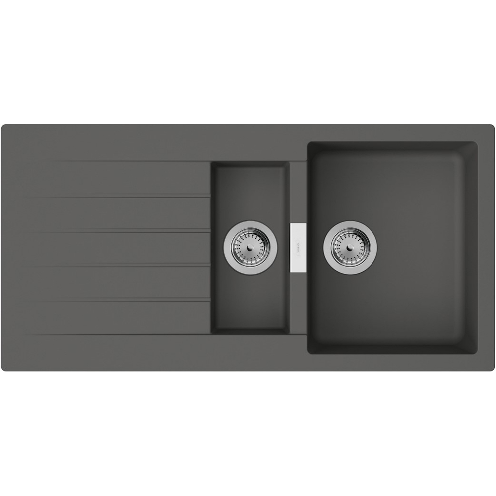 Hansgrohe S52 S520-F530 Taş Gri Ankastre Granit Eviye - 43357290 Hemen Al