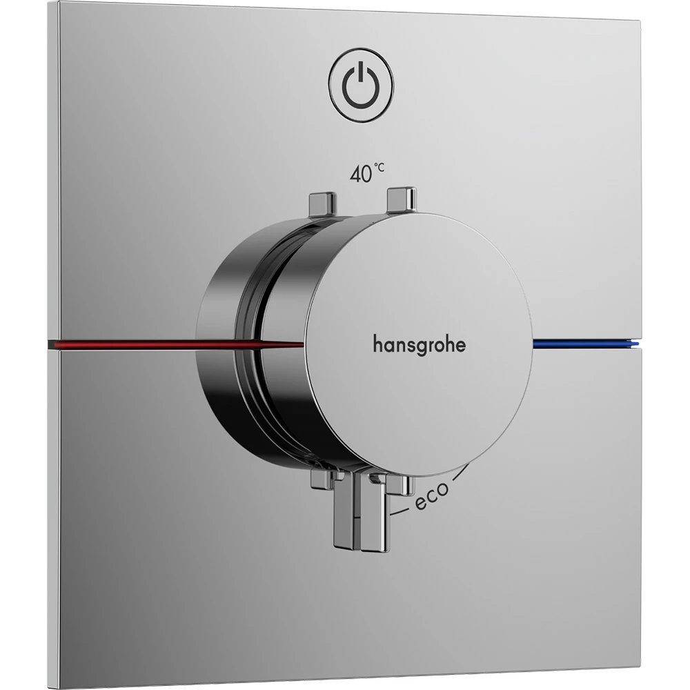 Hansgrohe ShowerSelect Comfort E,1 Çıkış İçin Ankastre Termostatik Banyo Bataryası 15571000 Hemen Al