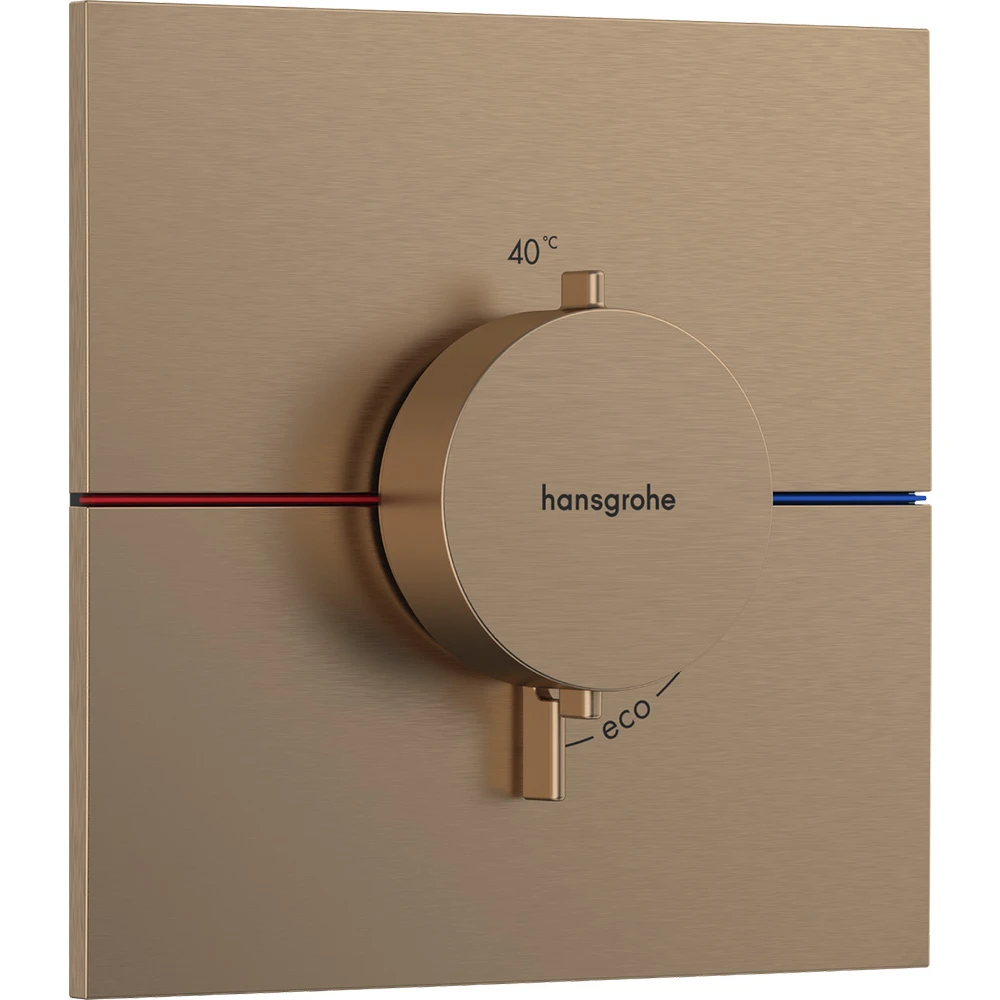 Hansgrohe ShowerSelect Comfort E Mat Bronz Ankastre Termostatik Banyo Bataryası 15574140 Hemen Al