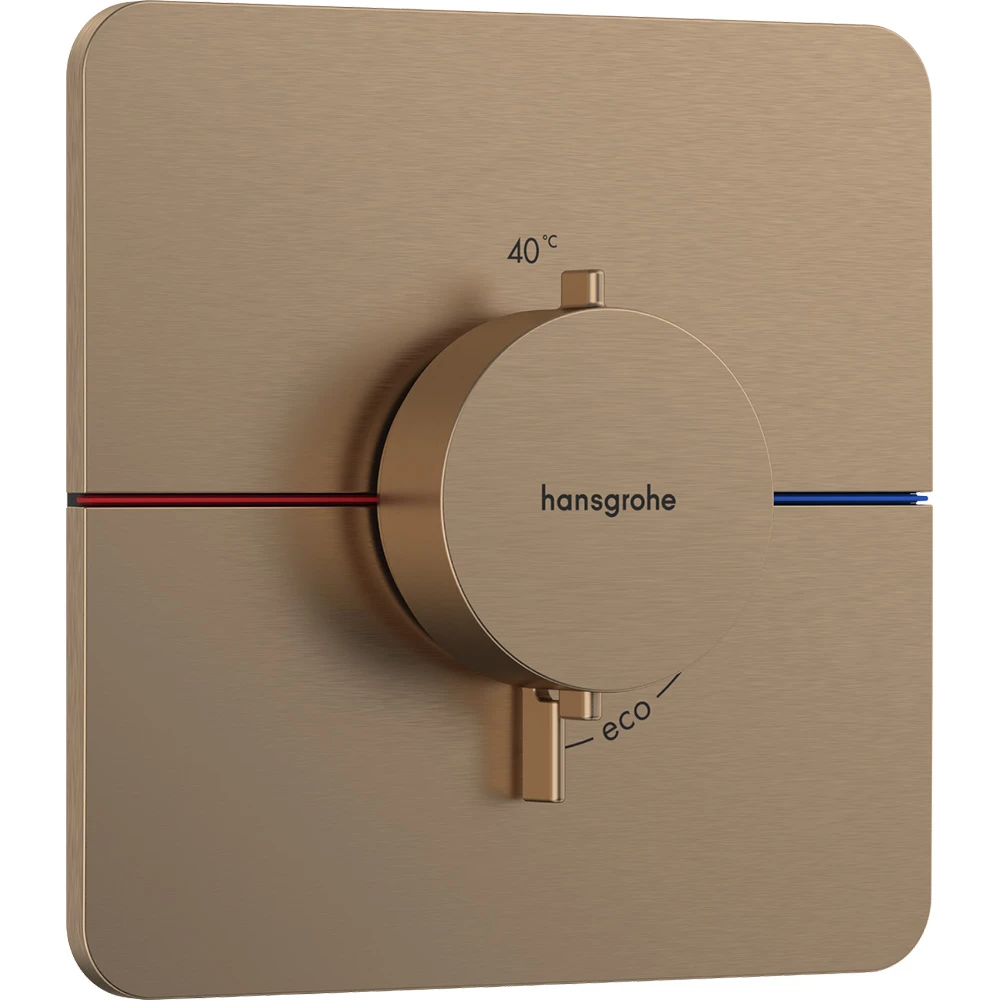 Hansgrohe ShowerSelect Comfort Q Mat Bronz Ankastre Termostatik Banyo Bataryası 15588140 Hemen Al