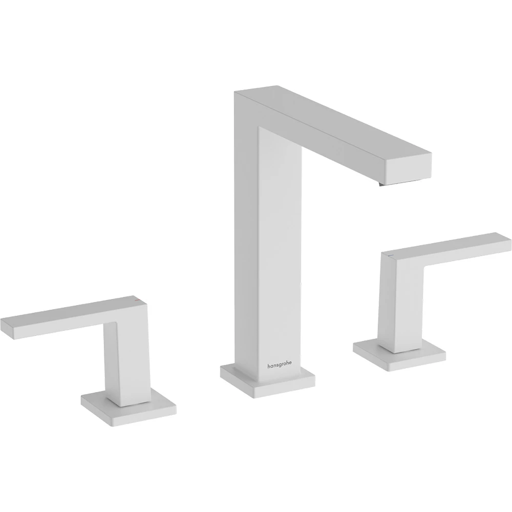 Hansgrohe Tecturis E 150 EcoSmart+ Bas-Aç Gider Seti İle Satin Beyaz 3 Delikli Lavabo Bataryası 73030700 Hemen Al