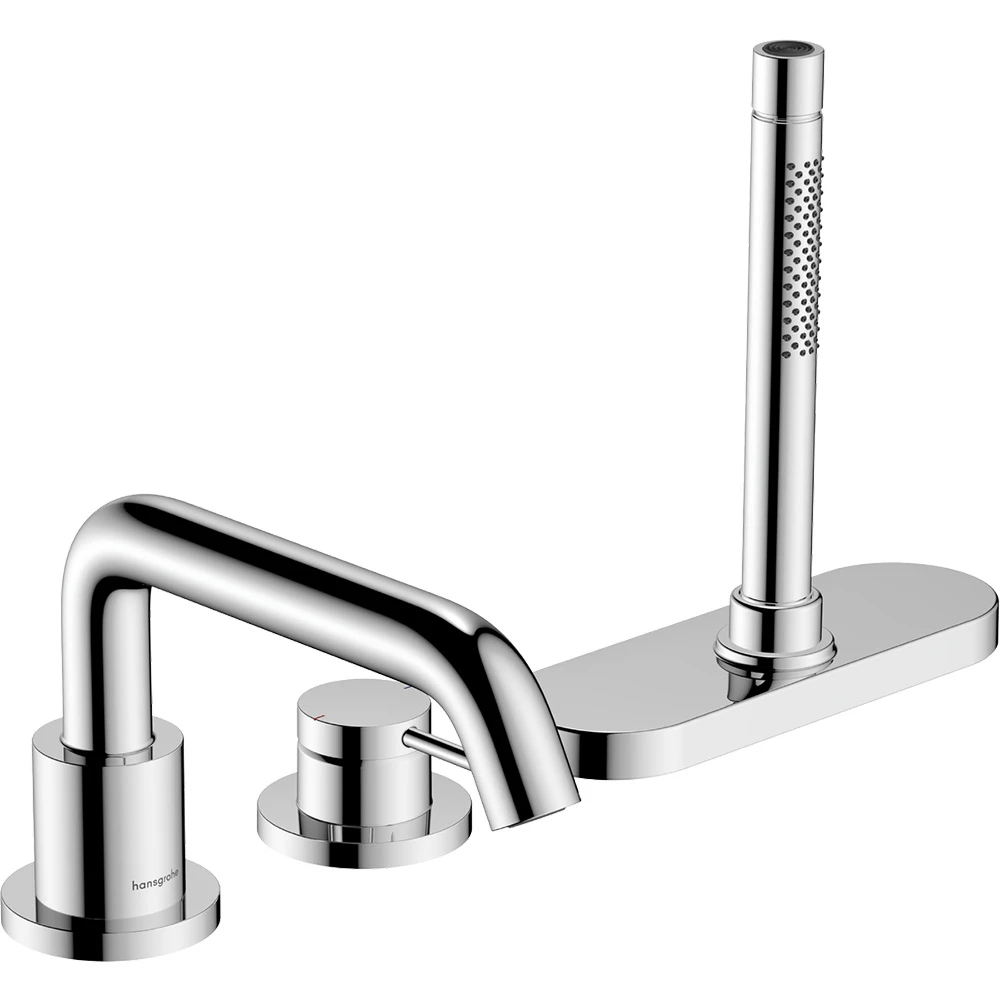 Hansgrohe Tecturis E 3-Delikli Küvet Kenarı sBox ile Tek Kollu Banyo Bataryası 73447000 Hemen Al