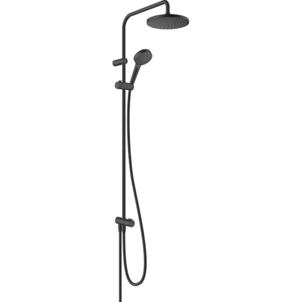 Hansgrohe Vernis Blend 200 1jet Reno EcoSmart Satin Siyah Duş Kolonu 26099670 Hemen Al