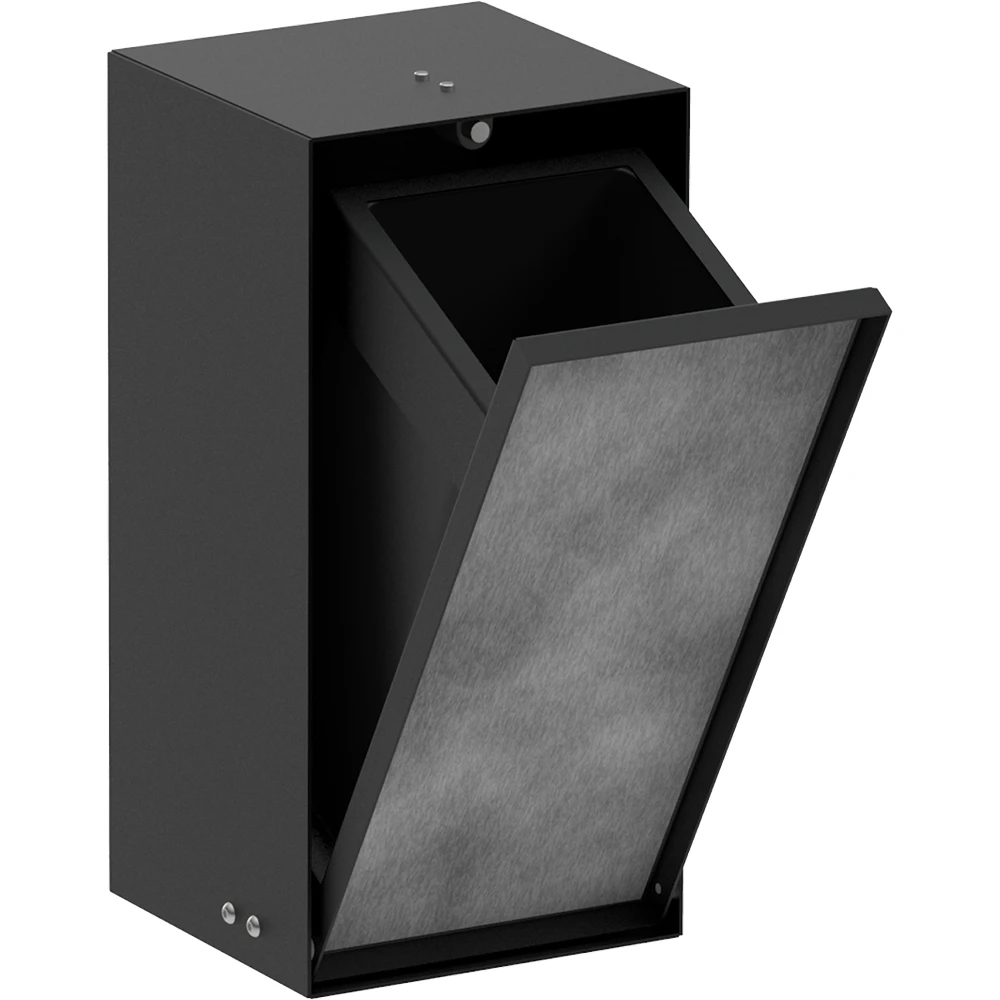 Hansgrohe XtraStoris Rock Ankastre Satin Siyah Çöp Kutusu - 56063670 Hemen Al