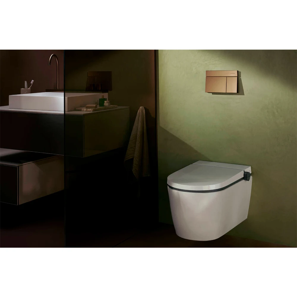 Hasngrohe LavaPura Element S Beyaz Kanalsız Akıllı Asma Klozet Takımı - 63021450 Hemen Al