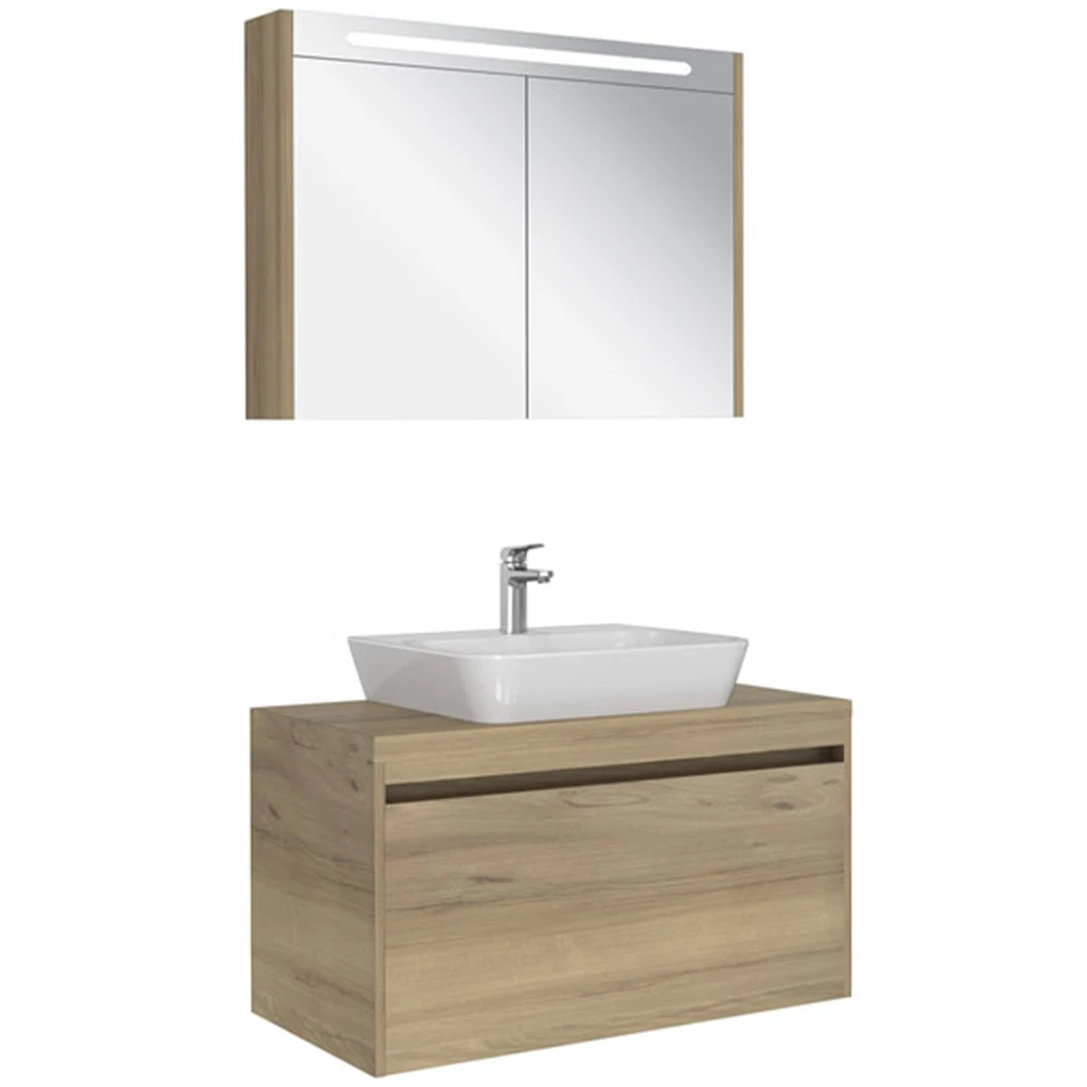 Kale Idea 2.0 100 Cm Pasifik A Tek Çekmeceli Banyo Dolabı Takımı 610100200598 Hemen Al