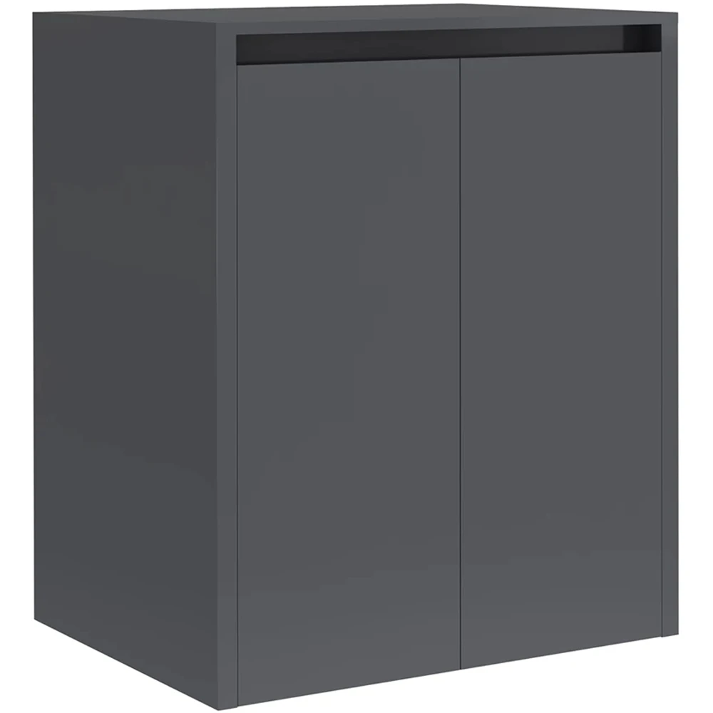 Kale Idea 2.0 70 Cm Kapaklı Parlak Antrasit Çamaşır Makinesi Dolabı Hemen Al