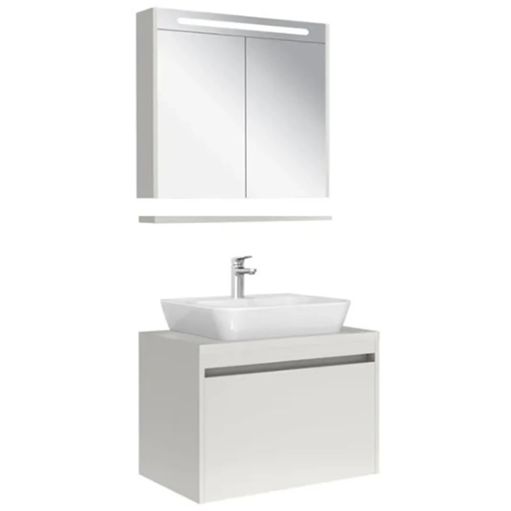 Kale Idea 2.0 80 Cm Parlak Beyaz Tek Çekmeceli Banyo Dolabı Takımı 610100200592 Hemen Al