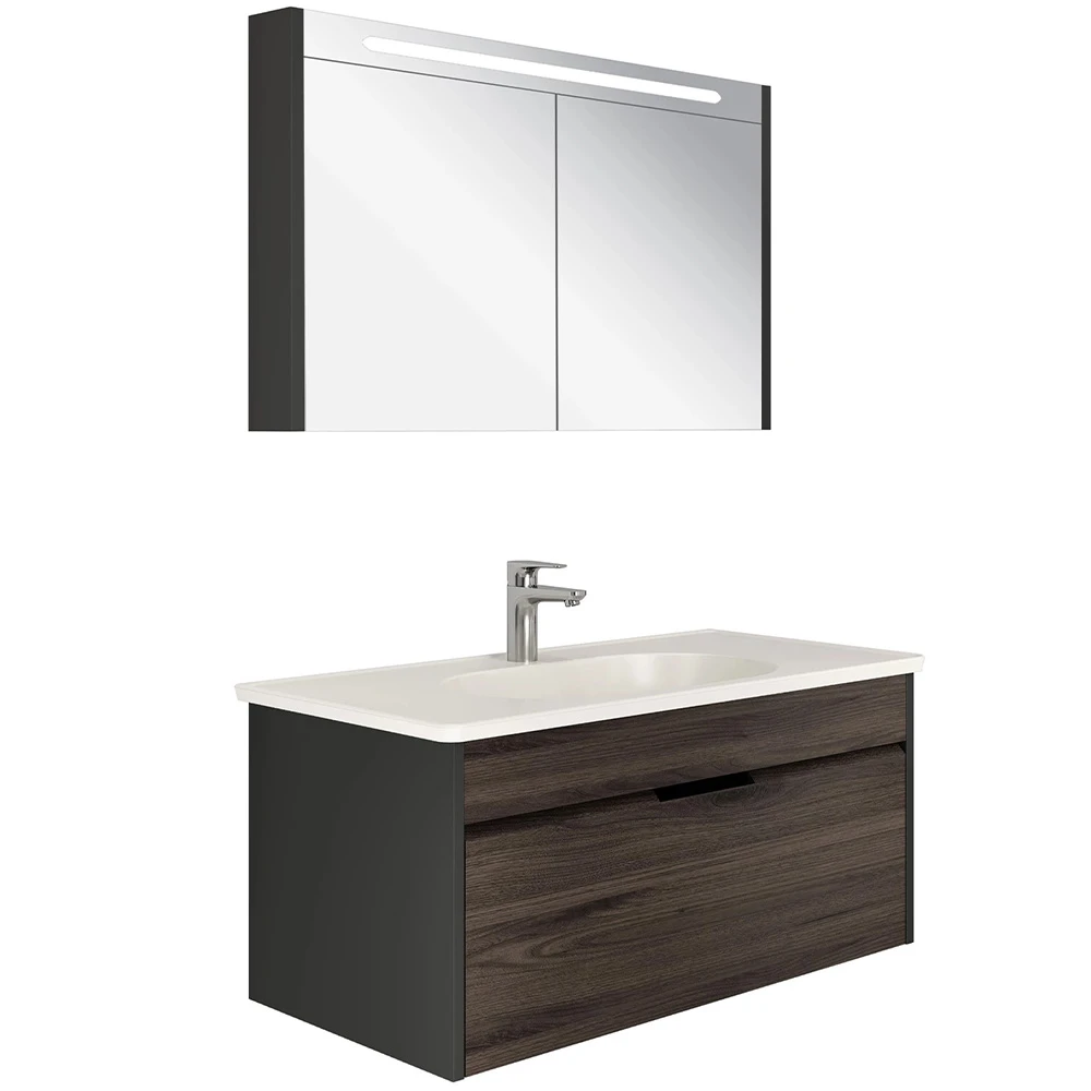 Kale Motion 100 Cm Mat İnci Banyo Dolabı Takımı Hemen Al