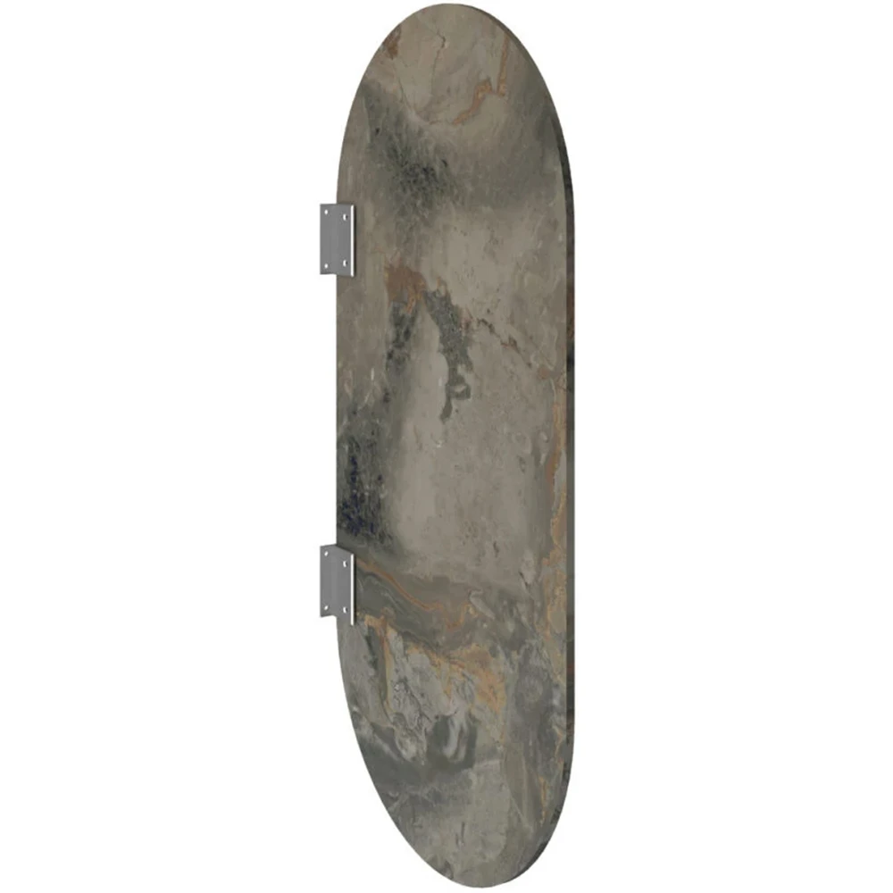 Kale Panello 100x50 Cm Oval Formlu Mat Asteroid Pisuvar Paneli Hemen Al