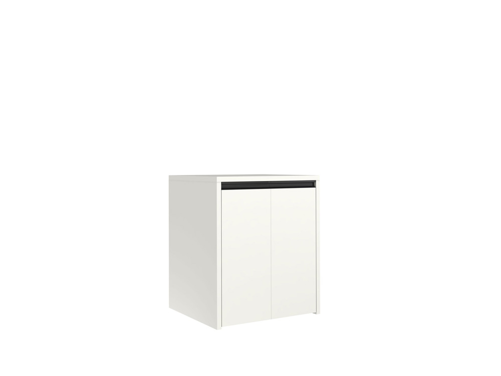 Kale Vista 76 Cm Kapaklı Mat Beyaz Çamaşır Makinesi Dolabı (D:70 Cm) Hemen Al