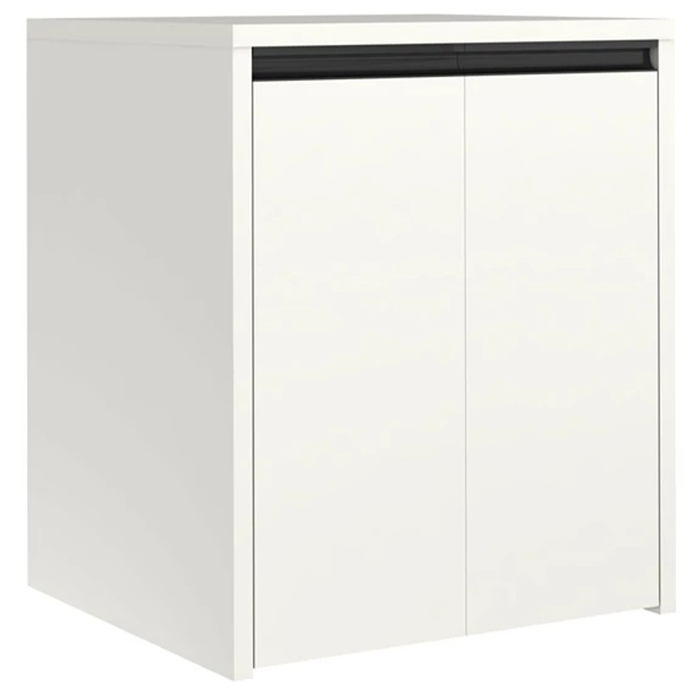 Kale Vista 76 Cm Kapaklı Mat Beyaz Çamaşır Makinesi Dolabı Hemen Al