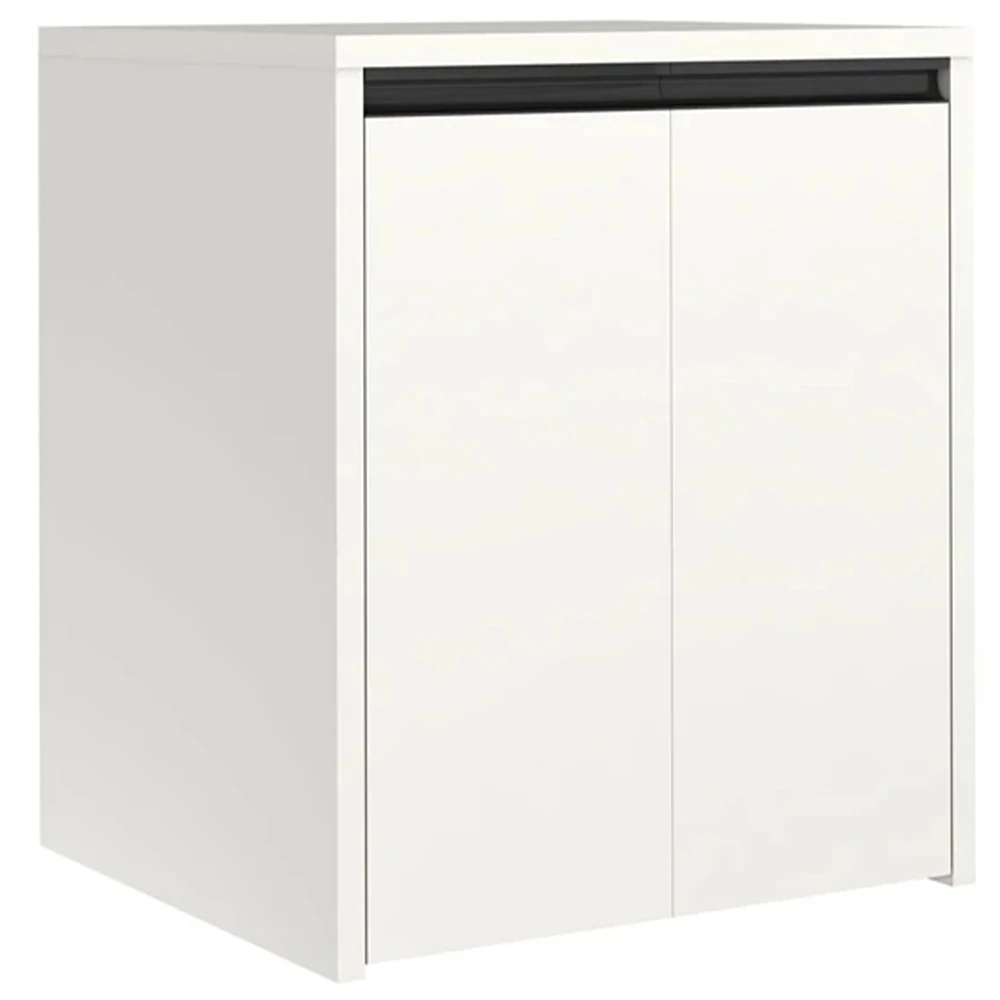 Kale Vista 76 Cm Kapaklı Mat Beyaz Çamaşır Makinesi Dolabı Hemen Al