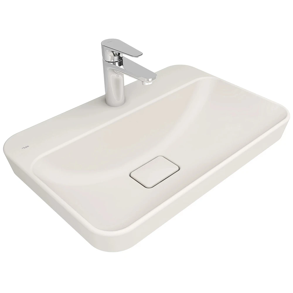 Kale Zero 2.0 60x40 Cm Mat İnci Yarı Gömme Dikdörtgen Lavabo Hemen Al