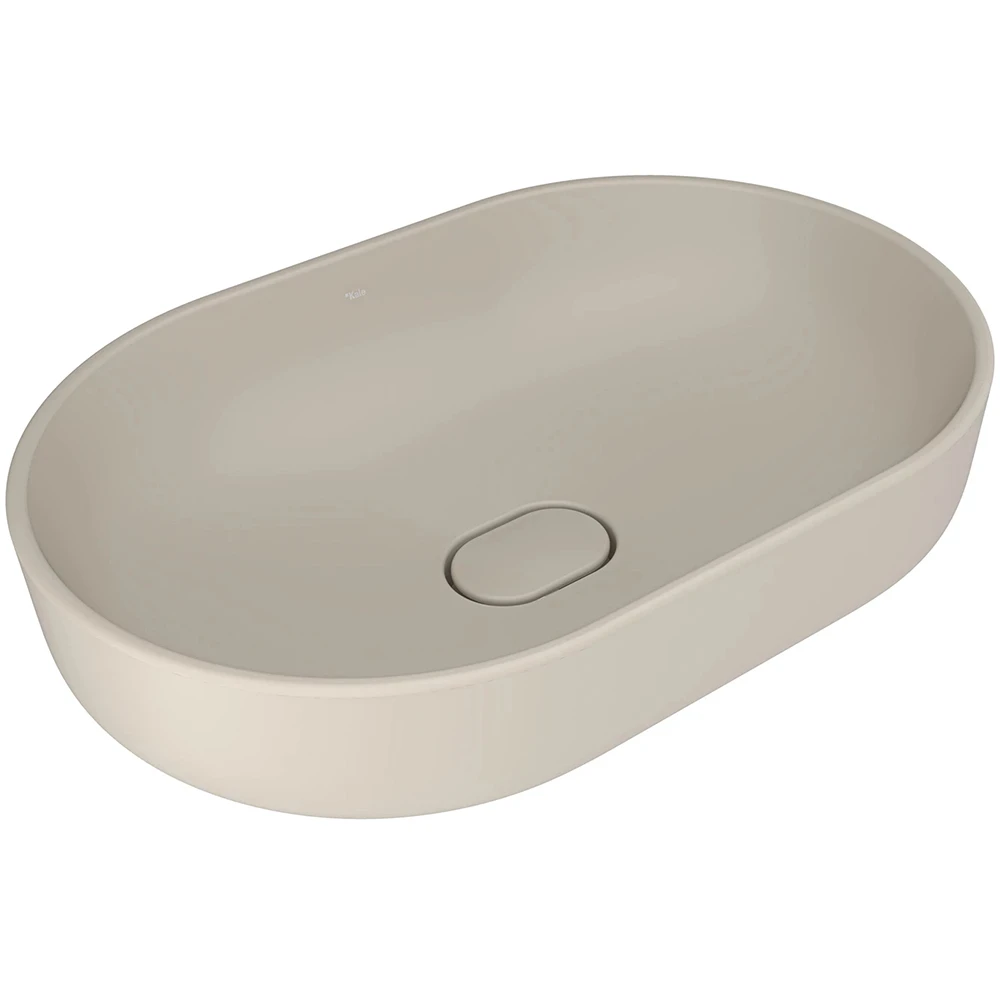 Kale Zero 2.0 60x40 Cm Mat Vizon Oval Çanak Lavabo Hemen Al