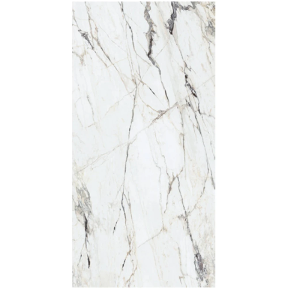 Kalebodur Calacatta Capraıa 6 mm Parlak Sinterflex Porselen Karo 120x280 Hemen Al