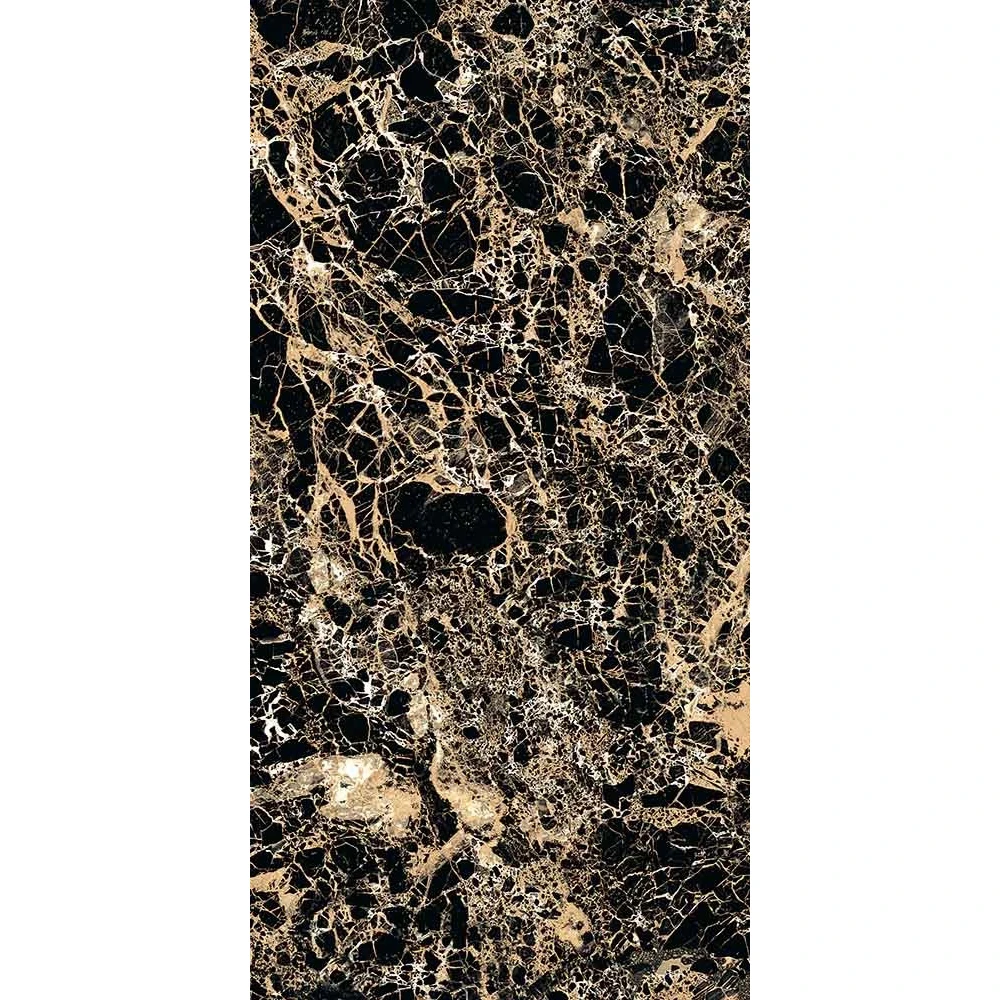 Kalebodur Mpb-R571 Black-Gold Parlak 60X120 Hemen Al