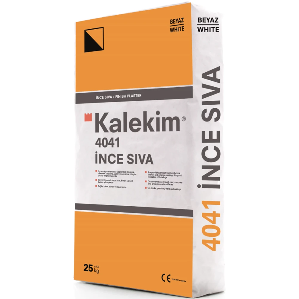 Kalekim 4041 25 Kg Beyaz İnce Sıva Hemen Al