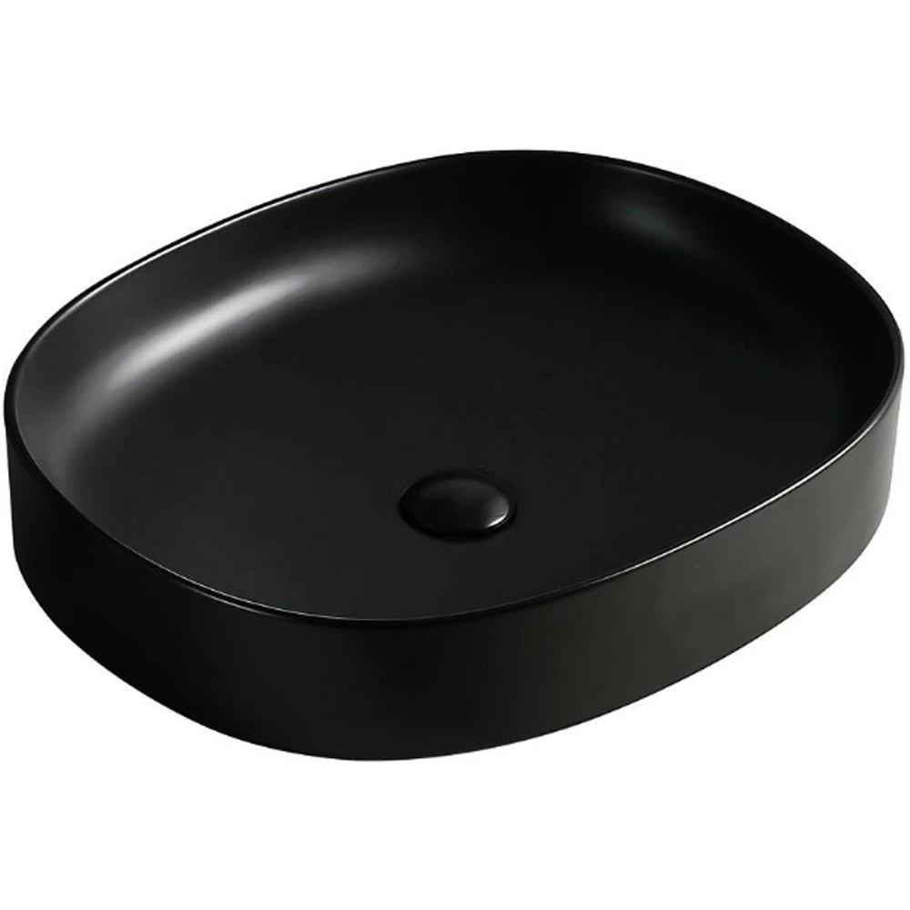 Lena EY-4712MS 55x45 Cm Mat Siyah Tezgah Üstü Lavabo Hemen Al