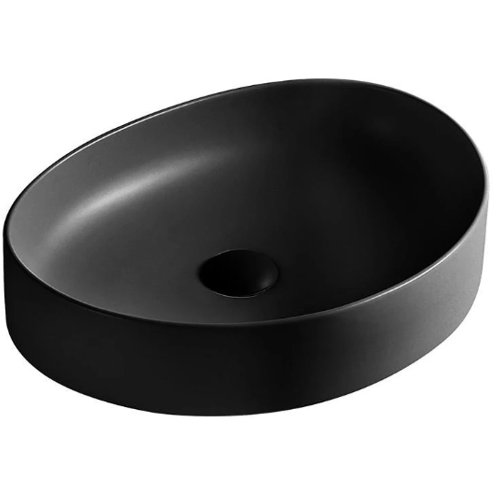 Lena EY-4713MS 50x38 Cm Mat Siyah Tezgah Üstü Lavabo Hemen Al