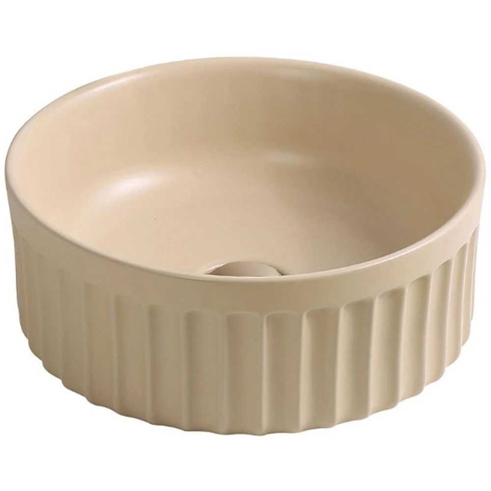 Lena EY-4715MK 38 Cm Mat Krem Çanak Lavabo Hemen Al