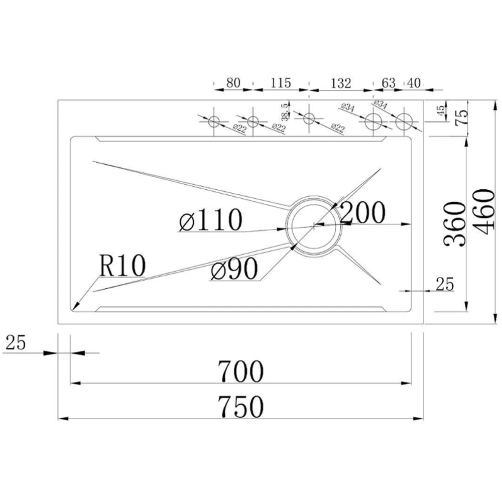 Lena L-ME75-3001NB Siyah Akıllı Mutfak Eviye Seti Hemen Al