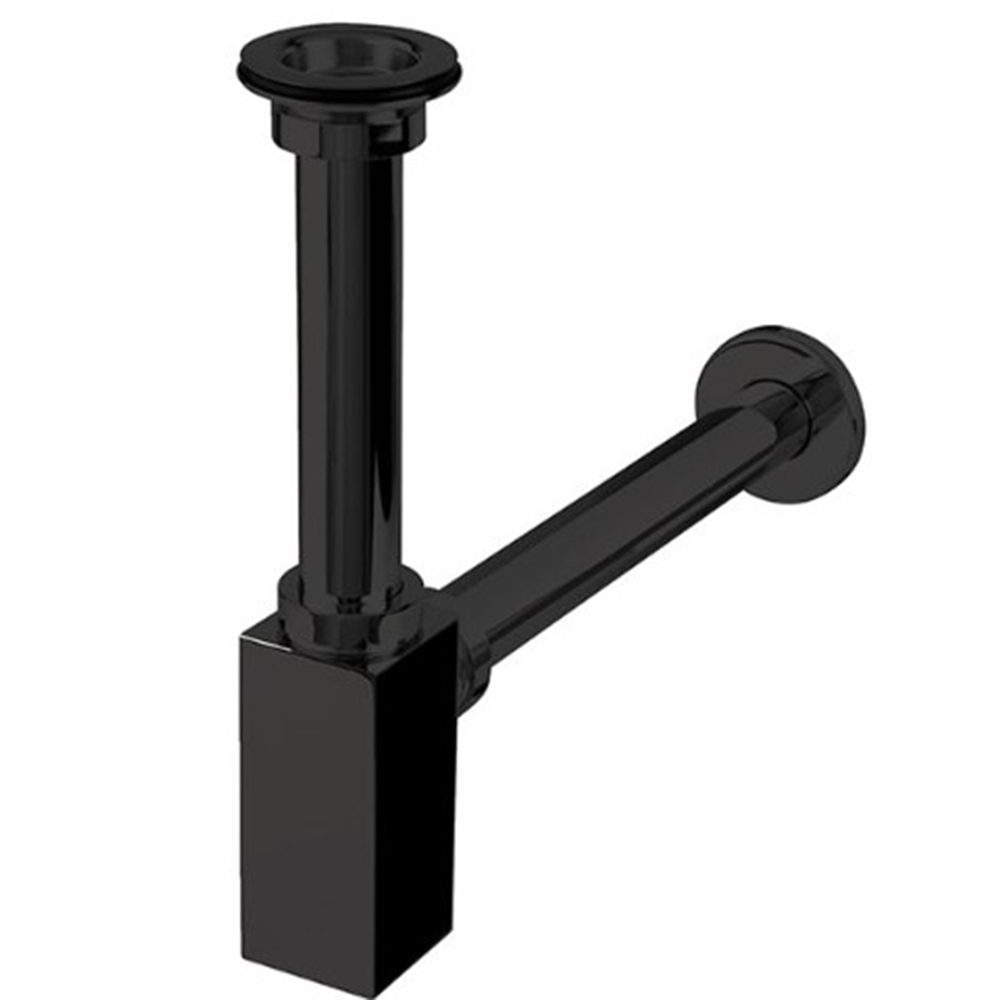 Newarc Corner Süzgeçli Siyah Lavabo Sifonu - 760521B Hemen Al