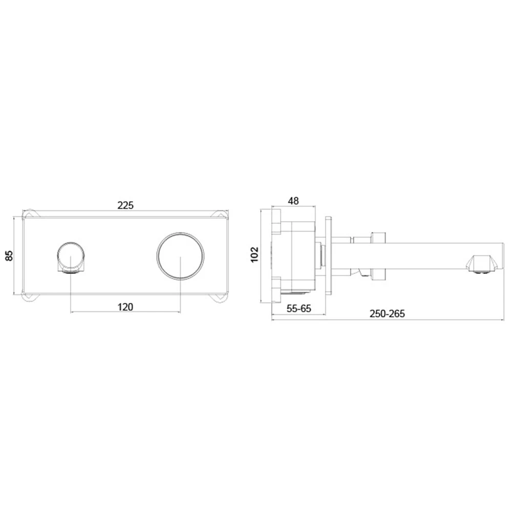 Newarc Milan Ankastre Lavabo Bataryası - 848571 Hemen Al
