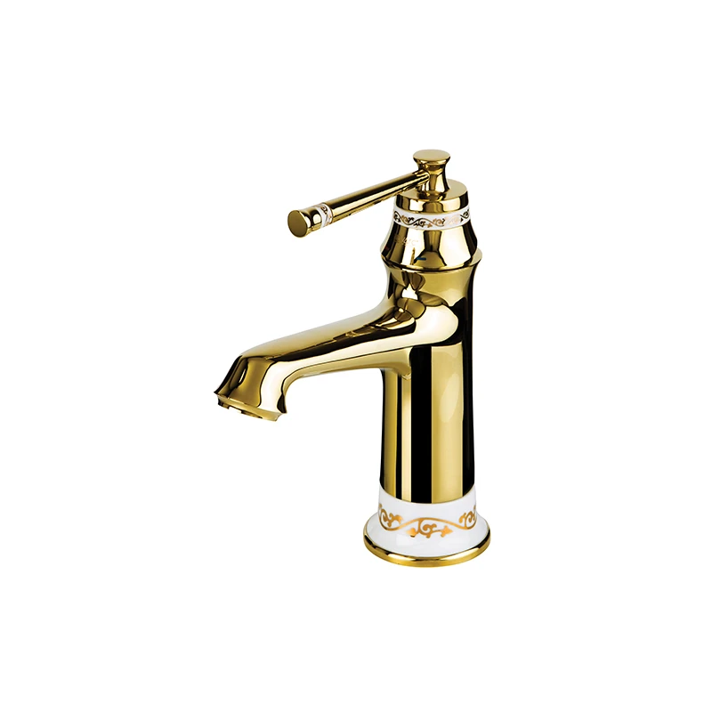 Newarc Pera Altın Lavabo Bataryası Hemen Al