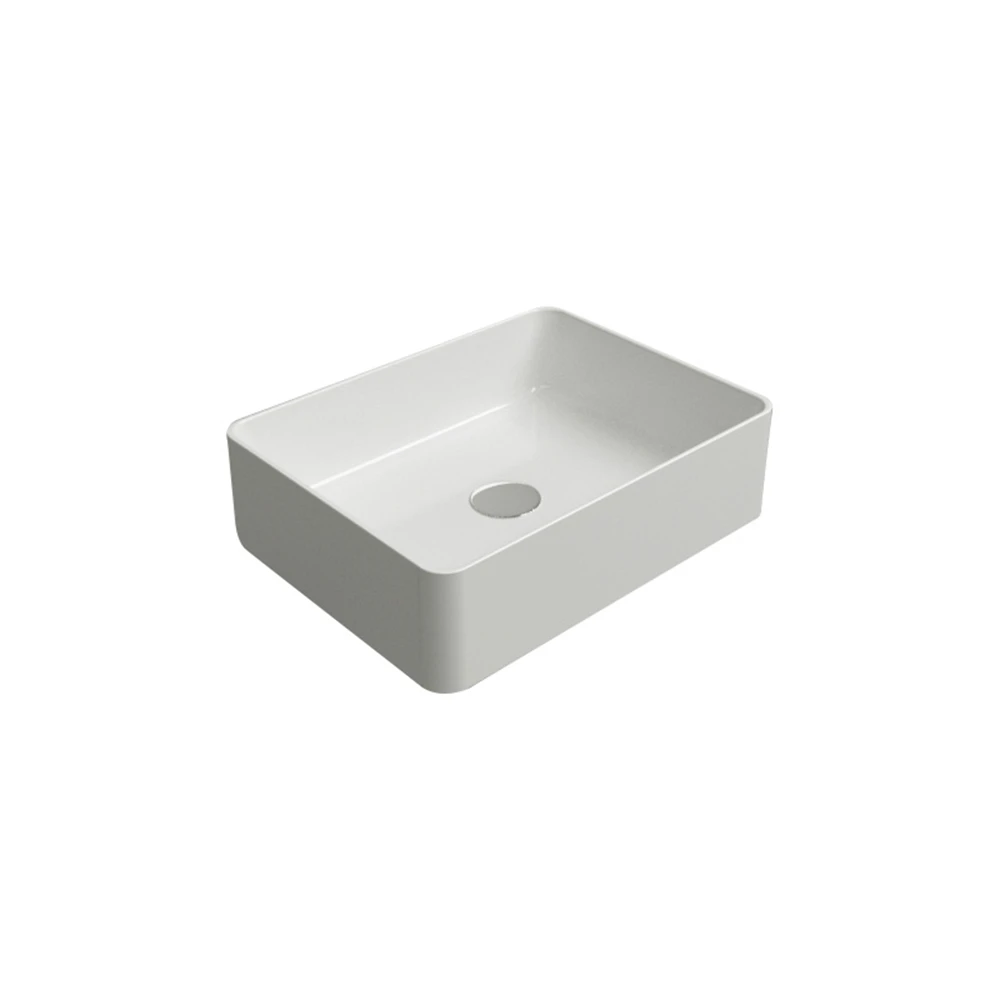 Newarc Silver 50x38x14 Slim Beyaz Lavabo Hemen Al