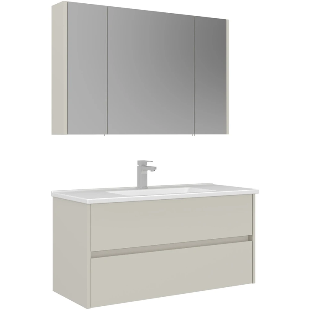 Orka Arno 100 Cm Parlak Kaşmir Banyo Dolabı Takımı - 5008761 Hemen Al