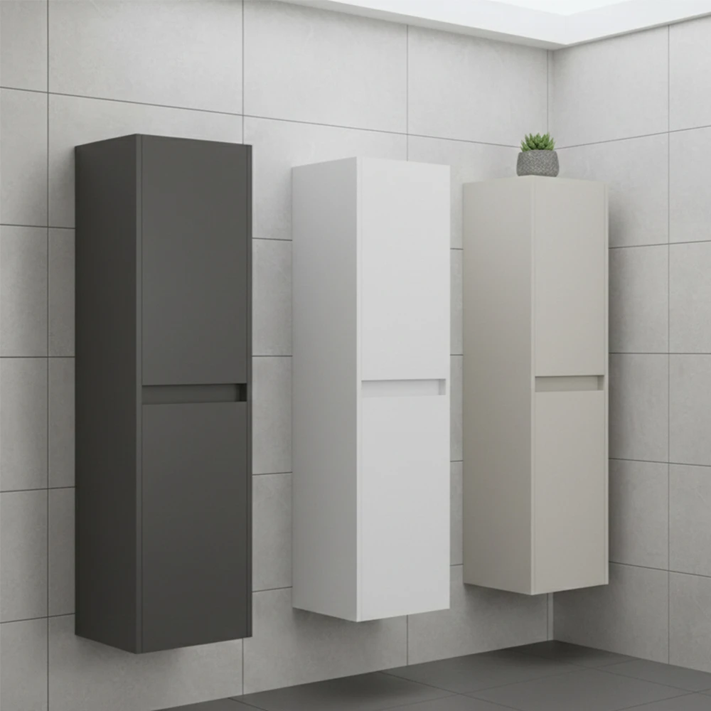 Orka Arno 40 Cm Parlak Gri Boy Dolabı - 3010323 Hemen Al