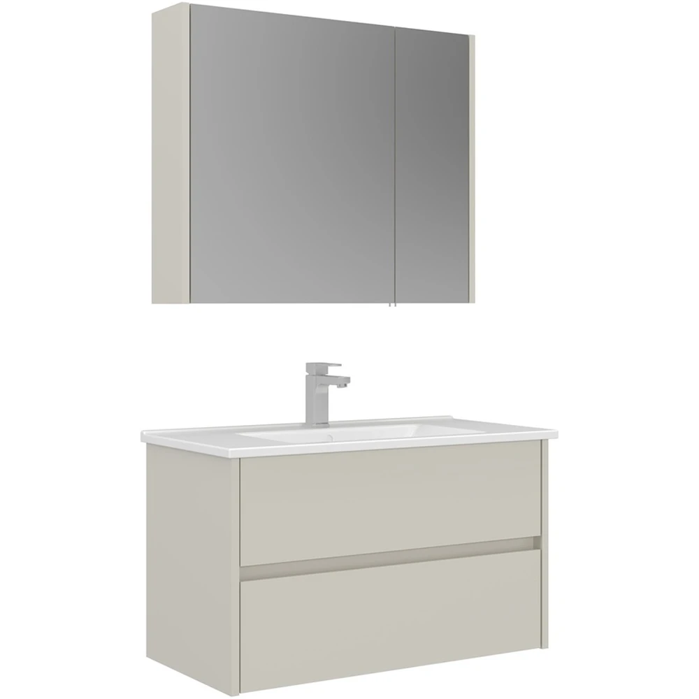 Orka Arno 85 Cm Parlak Kaşmir Banyo Dolabı Takımı - 5008785 Hemen Al