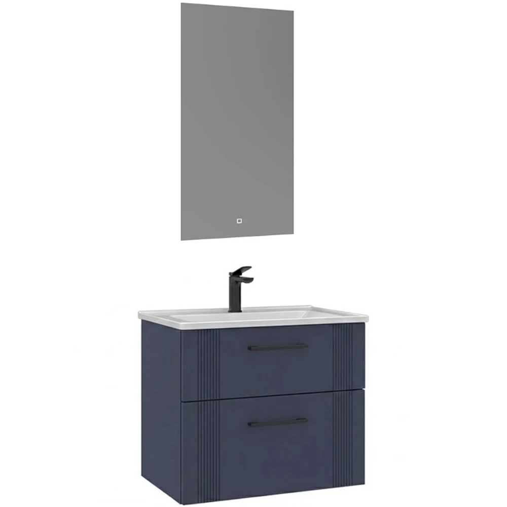 Orka Bari 65 Cm Mat Lacivert Banyo Dolabı Takımı - 5007151 Hemen Al