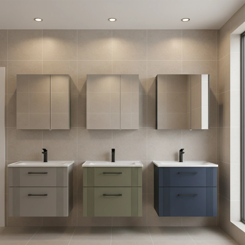 Orka Bari 65 Cm Mat Yeşil Banyo Dolabı Takımı - 5006585 Hemen Al