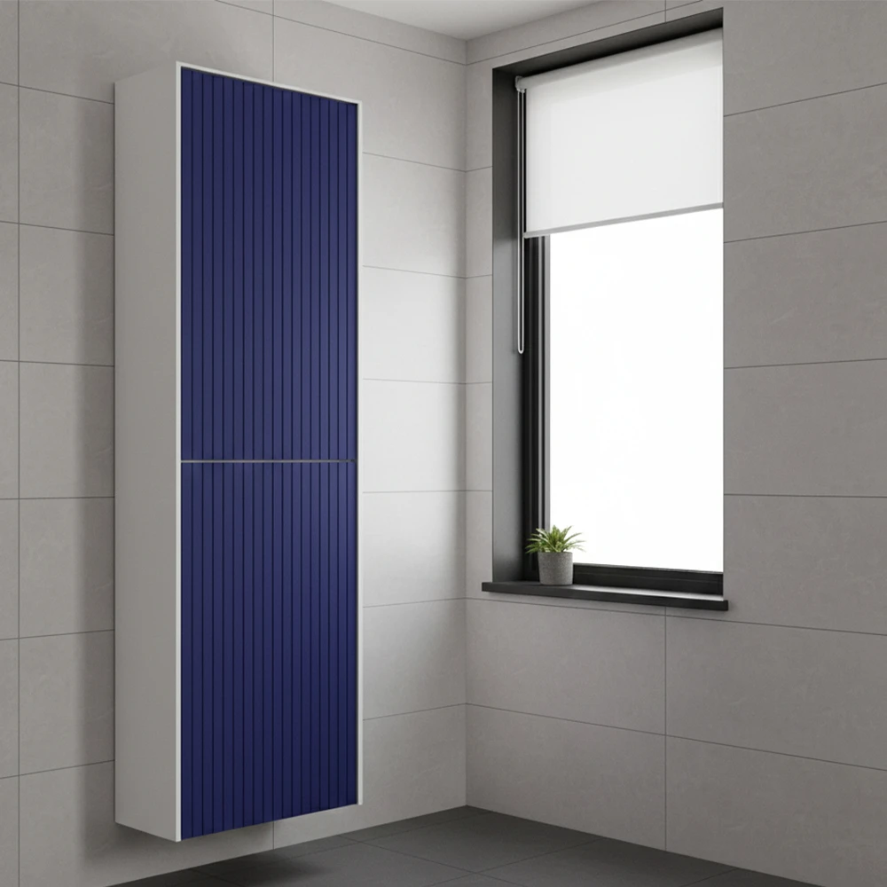 Orka Cube 40 Cm Mat Lacivert Boy Dolabı Hemen Al