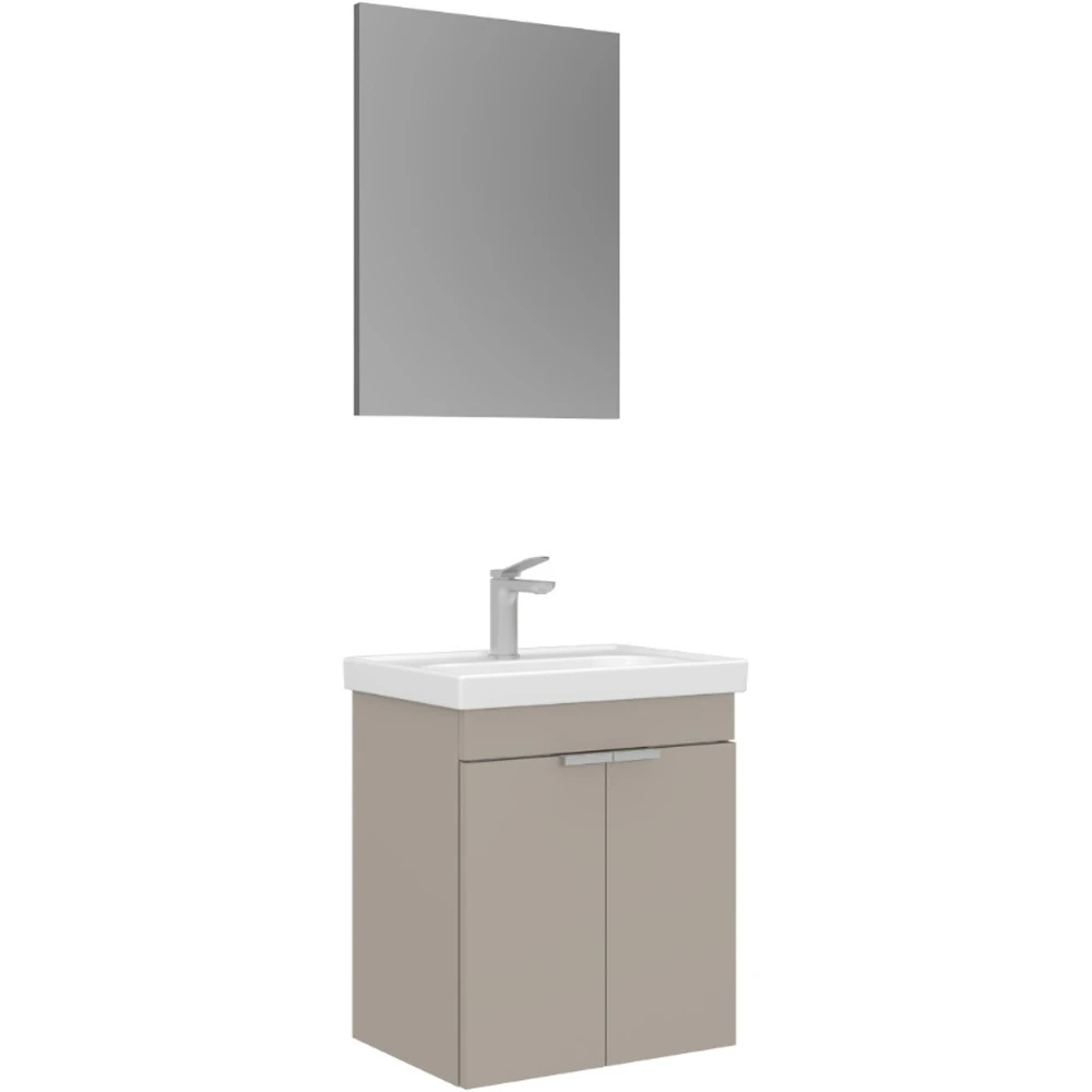 Orka Desna 50 Cm Mat Bej Banyo Dolabı Takımı - 5008559 Hemen Al