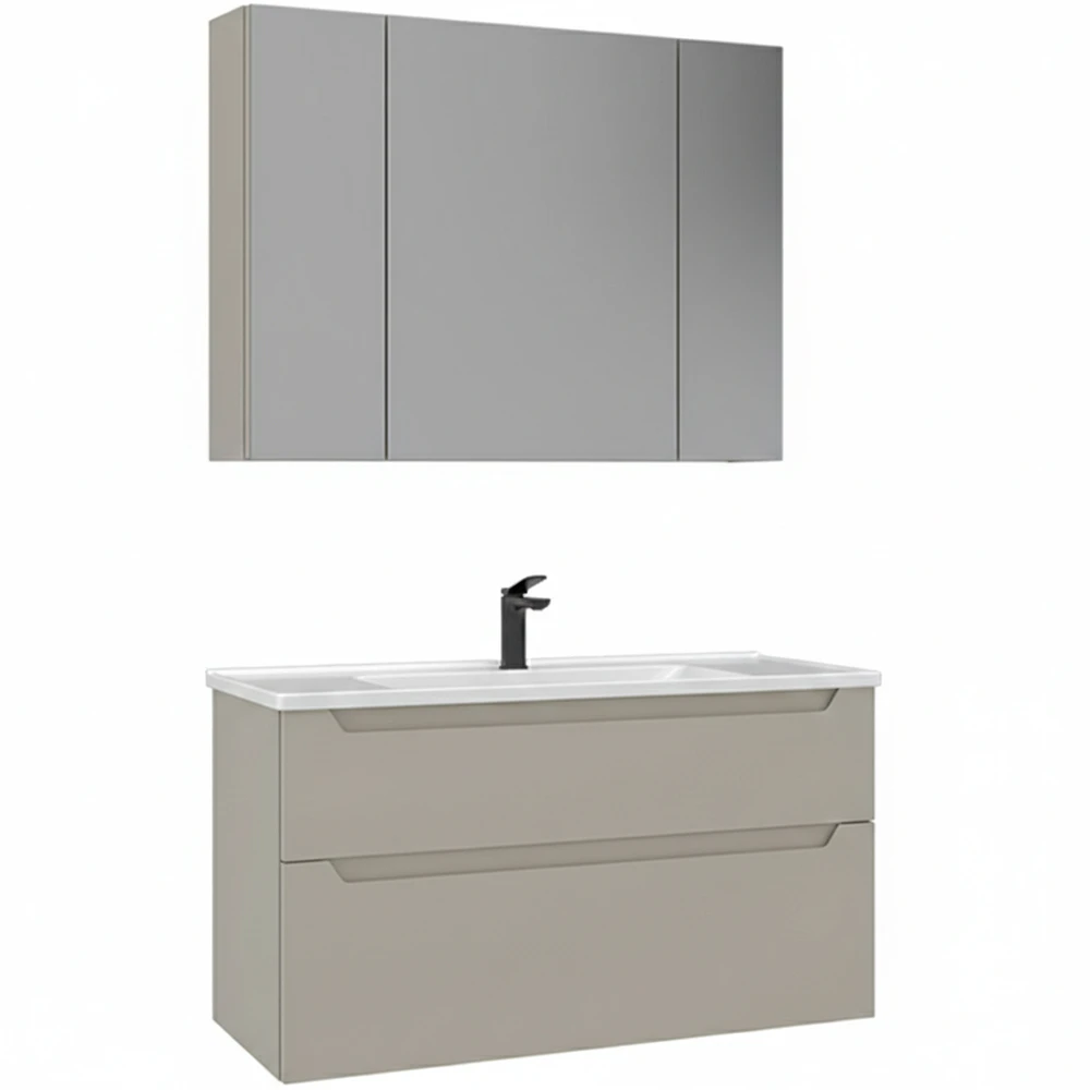 Orka Messina 100 Cm Mat Kaşmir Banyo Dolabı Takımı - 5007146 Hemen Al