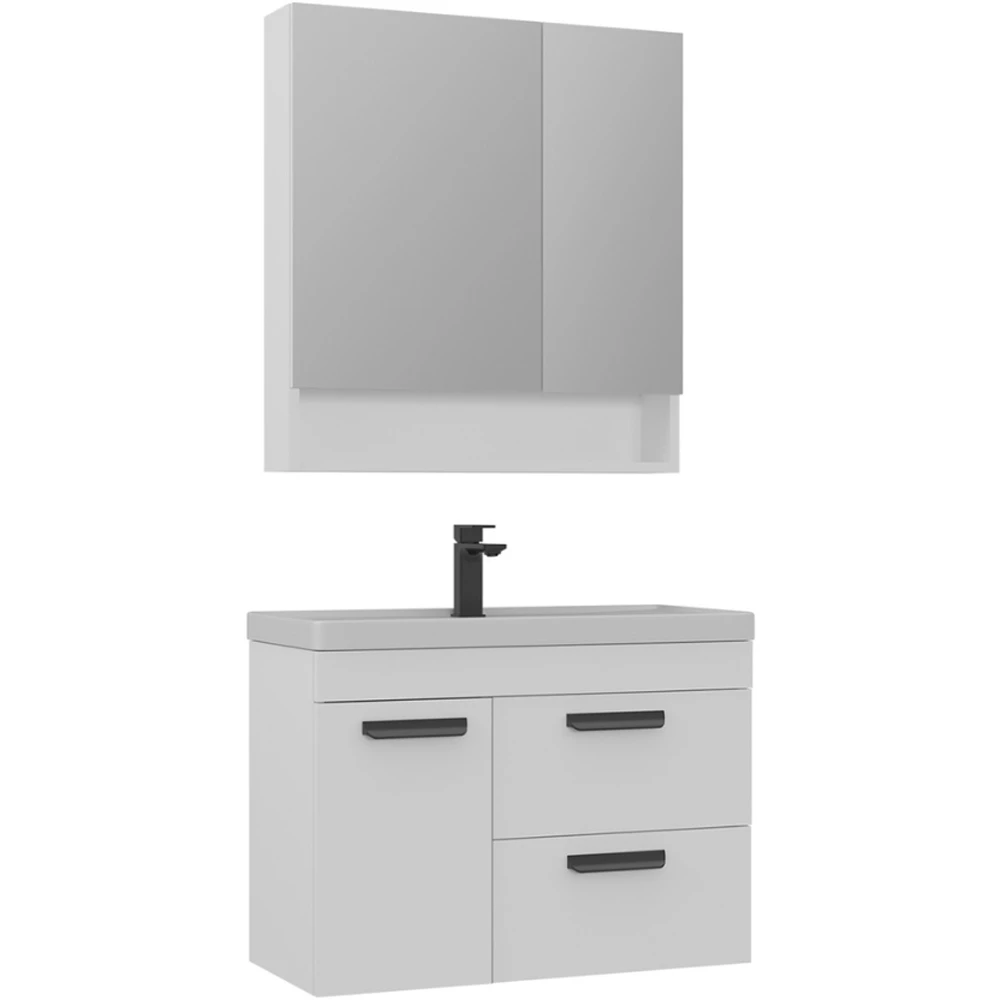 Orka Nova 80 Cm Beyaz Banyo Dolabı Takımı Hemen Al