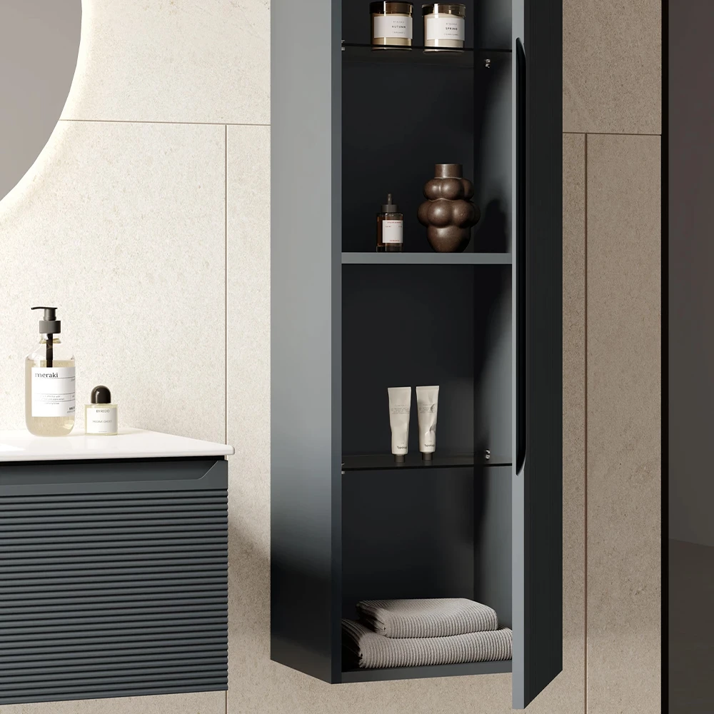 Orka Olbia 40 Cm Mat Antrasit Boy Dolabı Hemen Al