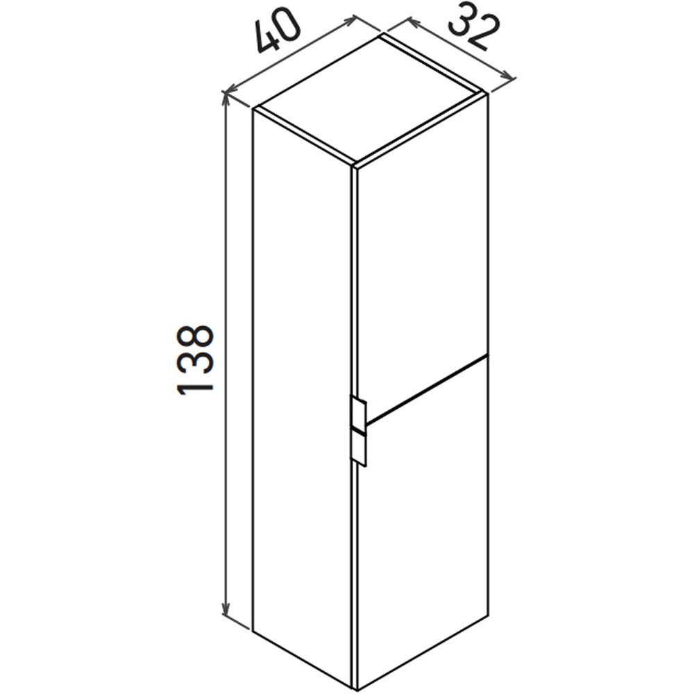 Orka Purus 40 Cm Budva Boy Dolabı Hemen Al