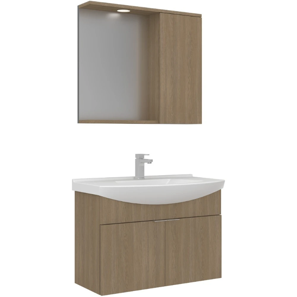 Orka Purus 80 Cm Budva Banyo Dolabı Takımı - 5007993 Hemen Al