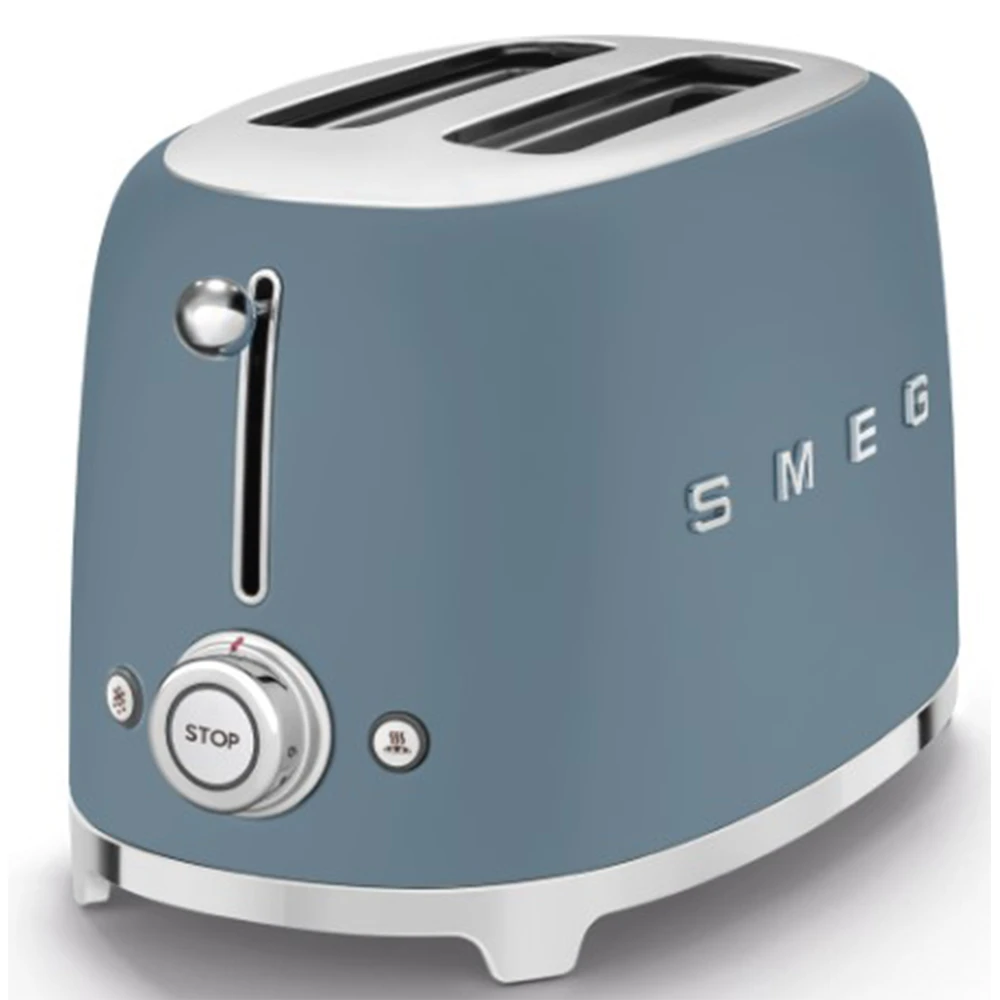 Smeg Fırtına Mavisi 2x1 Dilim Ekmek Kızartma Makinesi - TSF01SBMEU Hemen Al