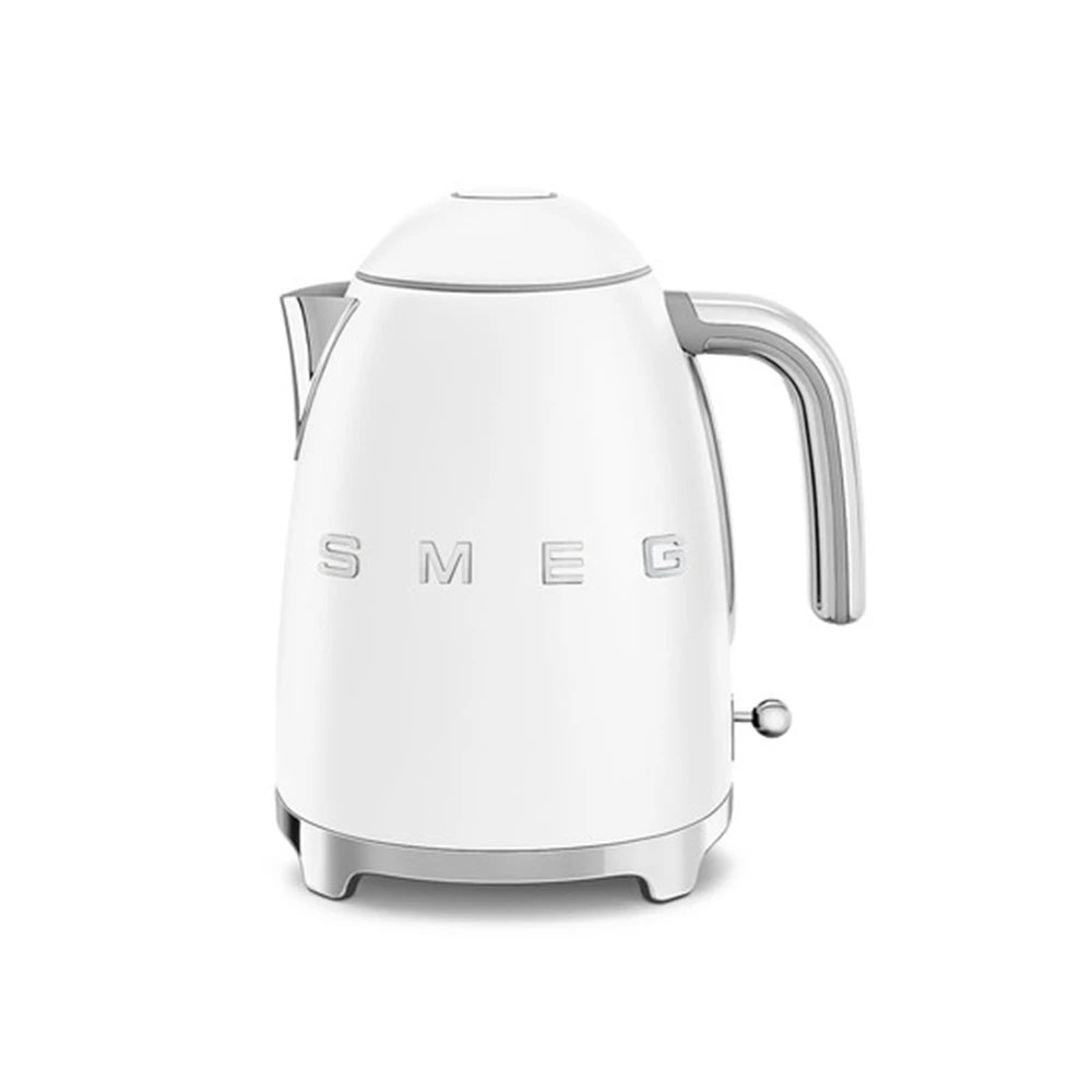 Smeg Beyaz Mat Isı Ayarlı Kettle KLF03WHMEU (1.7 lt) Hemen Al